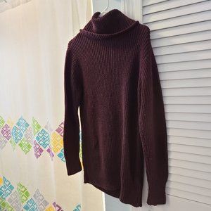 Abercrombie Cowl Neck Tunic Sweater